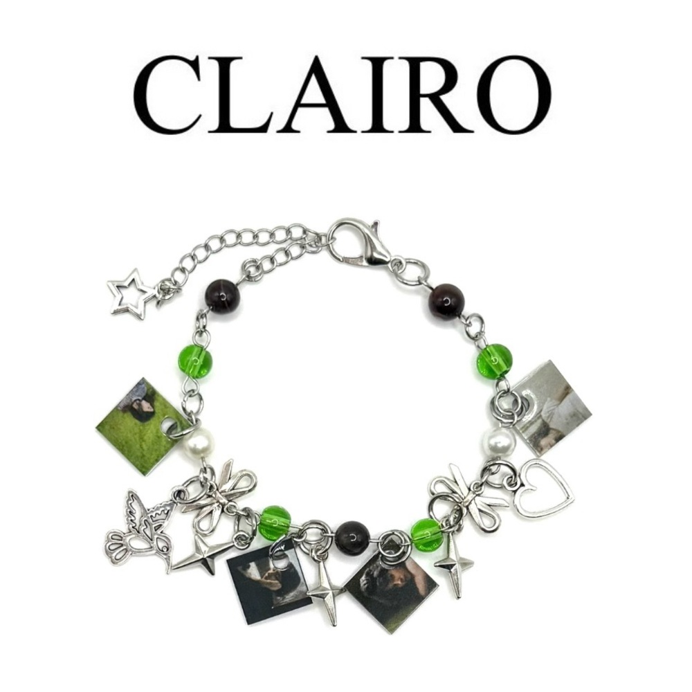 Clairo Mini Album Charm Bracelet | Concert Outfit Accessories